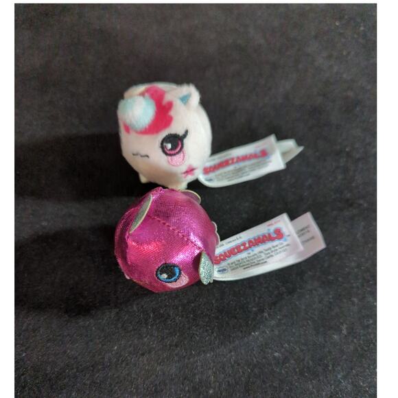 Lot of 9 Round Squishamals 4" x 4" and Minis Plush Animal Stress Balls - Picture 8 of 10